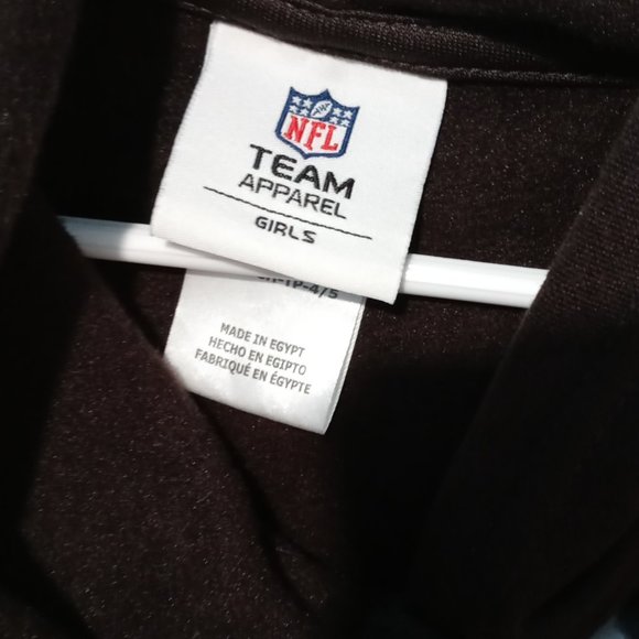 Cleveland Browns Girls' Pullover Hoodie Size XS (4/5) - Picture 6 of 6